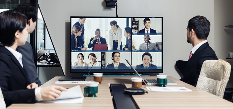 Corporate Network for rise of online meetings