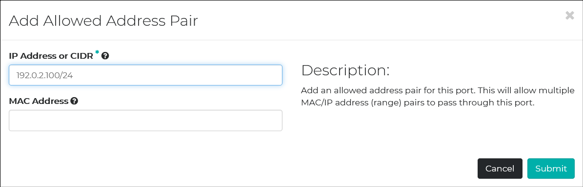 allowed-address-pair