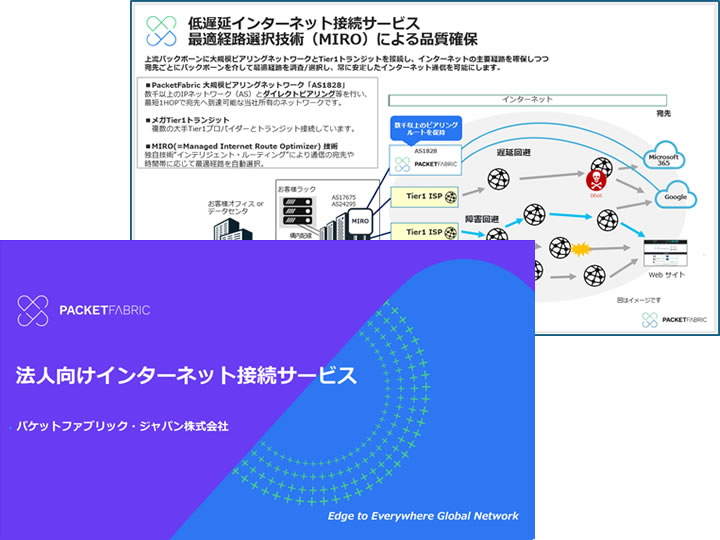 法人向けインターネット接続サービス