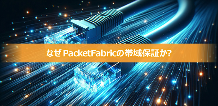なぜPacketFabricの帯域保証か？